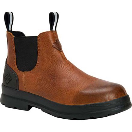 Muckboot Men'S Chore Farm Leather Chelsea Caramel Fashion