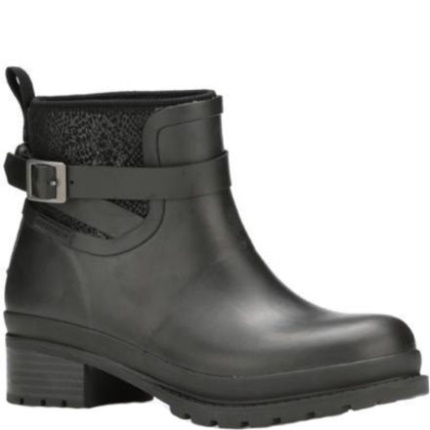 Women'S Liberty Waterproof Ankle Rubber Muckboot Black